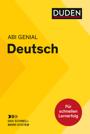 Abi genial Deutsch: Das Schnell-Merk-System von Bornemann,  Michael, Bornemann,  Monika, Schlitt,  Christine