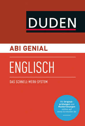 Abi genial Englisch von Bauer,  Ulrich, Schmitz-Wensch,  Elisabeth