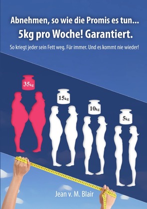 Abnehmen, so wie die Promis es tun .. 5kg pro Woche. Garantiert! von Blair,  Jean