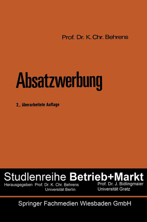 Absatzwerbung von Behrens,  Karl Christian