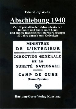 Abschiebung 1940 von Wiehn,  Erhard Roy