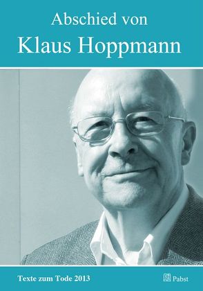 Abschied von Klaus Hoppmann von Belitz,  Wolfgang