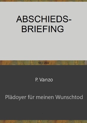 abschiedsbriefing von Vanzo,  Peter