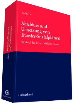 Abschluss und Umsetzung von Transfer-Sozialplänen von Fiene,  Axel