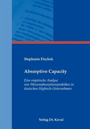 Absorptive Capacity von Duchek,  Stephanie