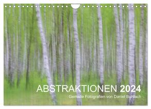 ABSTRAKTIONEN 2024 (Wandkalender 2024 DIN A4 quer), CALVENDO Monatskalender von Burdach,  Daniel