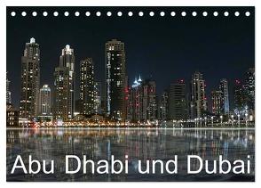 Abu Dhabi und Dubai (Tischkalender 2024 DIN A5 quer), CALVENDO Monatskalender von Dürr,  Brigitte