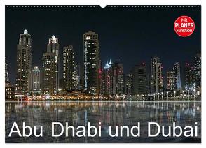 Abu Dhabi und Dubai (Wandkalender 2024 DIN A2 quer), CALVENDO Monatskalender von Dürr,  Brigitte