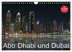 Abu Dhabi und Dubai (Wandkalender 2024 DIN A4 quer), CALVENDO Monatskalender von Dürr,  Brigitte