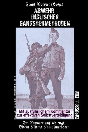 Abwehr englischer Gangstermethoden von Vorster,  Frank