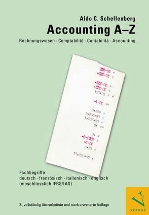 Accounting A–Z. Rechnungswesen, Comptabilité, Contabilità von Schellenberg,  Aldo C