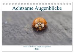 Achtsame Augenblicke (Tischkalender 2024 DIN A5 quer), CALVENDO Monatskalender von FotoART,  JoBe