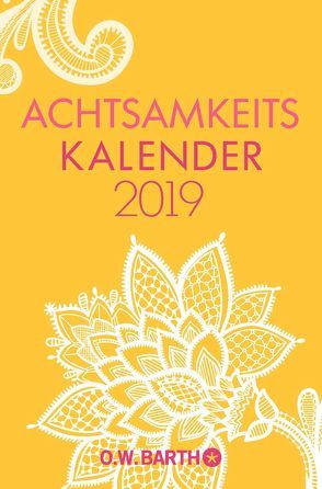 Achtsamkeitskalender 2019 von Iding,  Doris