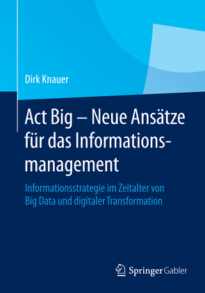 Act Big – Neue Ansätze für das Informationsmanagement von Knauer,  Dirk