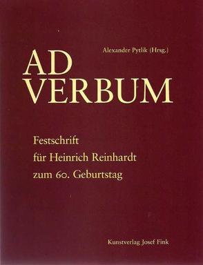 Ad Verbum von Auer,  Beat, Barth,  Henricus L, Brunner,  Roger, Burghardt,  Peter, Dahinden,  Michael, Klimek,  Robert, Knittel,  Reinhard, Landwehr,  Axel, Pytlik,  Alexander, Wodrazka,  Paul B