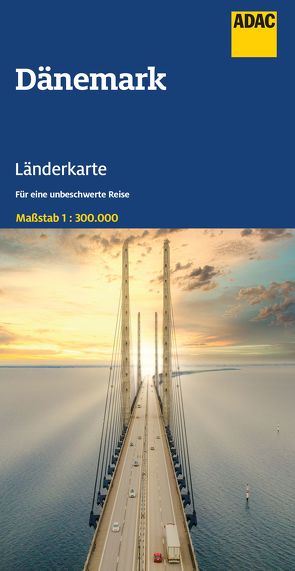 ADAC Länderkarte Dänemark 1:300.000