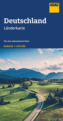 ADAC Länderkarte Deutschland 1:650.000