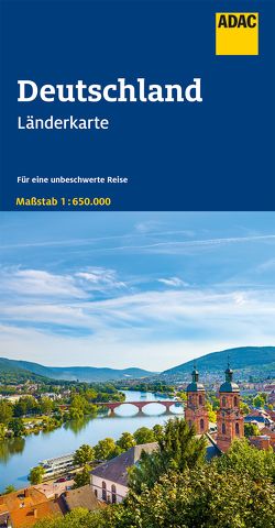 ADAC Länderkarte Deutschland 1:650.000