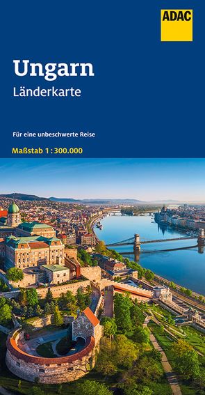 ADAC Länderkarte Ungarn 1:300.000