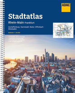 ADAC Stadtatlas Rhein-Main, Frankfurt 1:20.000