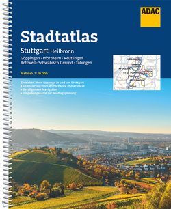 ADAC Stadtatlas Stuttgart, Heilbronn 1:20.000