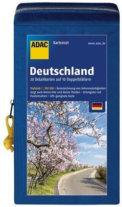 ADAC StraßenKarten Kartenset Deutschland 12Box