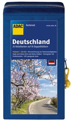 ADAC StraßenKarten Kartenset Deutschland 2018/2019 1:200.000