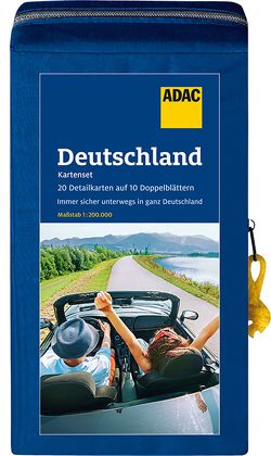 ADAC Kartenset 2021/2022 Deutschland 1:200.000