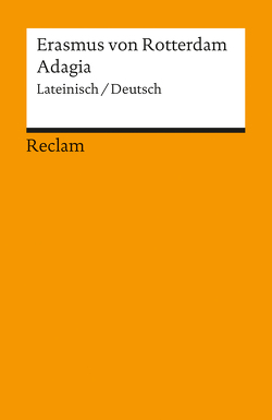 Adagia von Erasmus von Rotterdam, Gail,  Anton J.