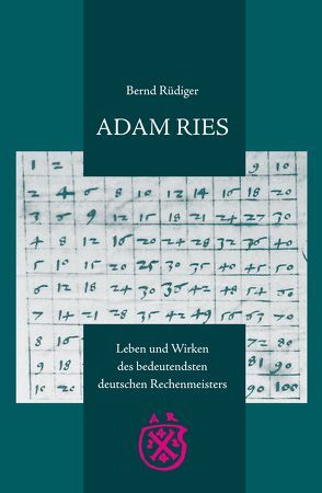 ADAM RIES von Gebhardt,  Rainer, Rüdiger,  Bernd, Waschka,  Adelheid, Weidauer,  Manfred