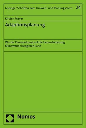 Adaptionsplanung von Meyer,  Kirsten