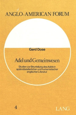 Adel und Gemeinwesen