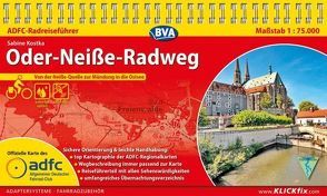 ADFC-Radreiseführer Oder-Neiße-Radweg 1:75.000 praktische Spiralbindung, reiß- und wetterfest, GPS-Tracks Download von Kostka,  Sabine