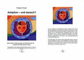 Adoption – und danach? von Gerts,  Wolfgang, Weyer,  Margot