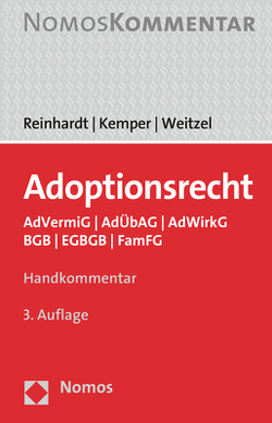 Adoptionsrecht von Kemper,  Rainer, Reinhardt,  Jörg, Weitzel,  Wolfgang