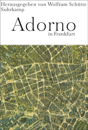 Adorno in Frankfurt von Schütte,  Wolfram