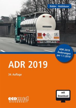 ADR 2019 von Holzhäuser,  Jörg, Ridder,  Klaus