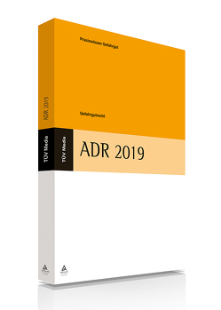 ADR 2019 von TÜV Media GmbH