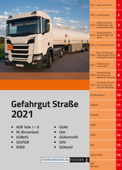 ADR 2021 Gefahrgut Straße von Krautwurst,  Monika