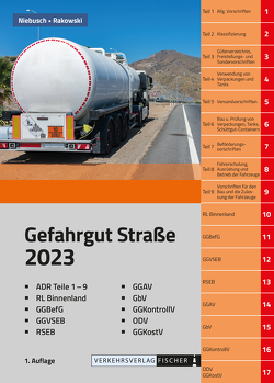 ADR 2023 – Gefahrgut Straße von Niebusch,  Rebecca, Rakowski,  Korinna