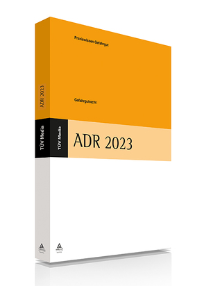 ADR 2023 von TÜV Media GmbH