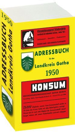 Adressbuch Einwohnerbuch LANDKREIS GOTHA 1950 in Thüringen von Rockstuhl,  Harald