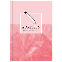 Adressbuch mit Geburtstagskalender | Kontaktbuch in DIN A5| Telefonregister & Adressbuch mit Telefonnummer, Adresse, E-Mail | Telefonbuch rosa von Wirth,  Lisa