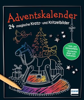 Adventskalender – 24 magische Kratz- und Kritzelbilder von Doering,  Svenja, Frings,  Sandra