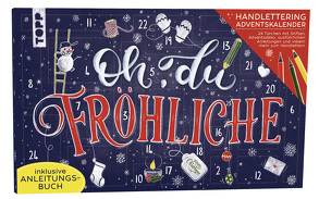 Adventskalender Handlettering von Blum,  Ludmila