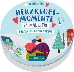 Adventskalender in der Dose. Herzklopfmomente von Mour,  Mona