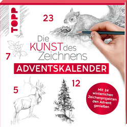 Adventskalender Die Kunst des Zeichnens von frechverlag