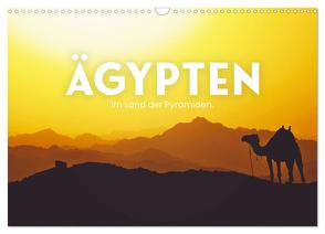 Ägypten – Im Land der Pyramiden. (Wandkalender 2024 DIN A3 quer), CALVENDO Monatskalender von SF,  SF