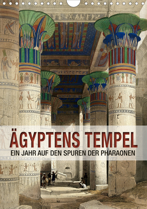 Ägyptens Tempel (Wandkalender 2021 DIN A4 hoch) von bilwissedition.com Layout: Babette Reek,  Bilder: