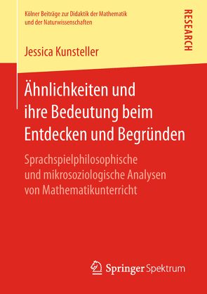 Ähnlichkeiten und ihre Bedeutung beim Entdecken und Begründen von Kunsteller,  Jessica